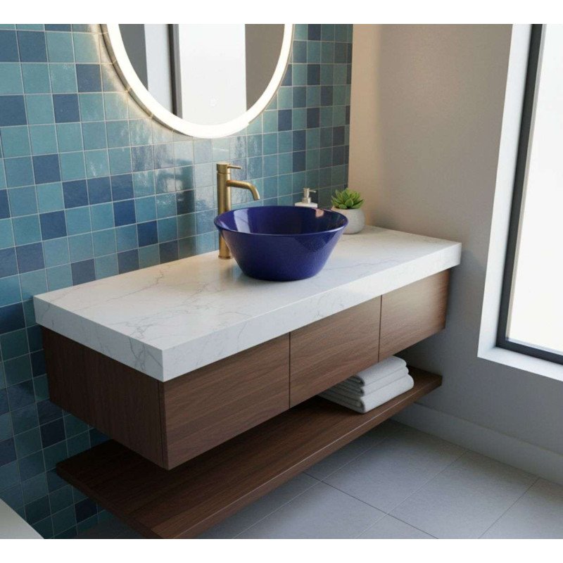 Marockanskt Handfat -Grave Blå