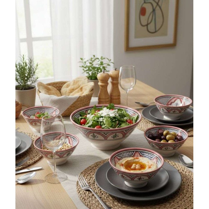 keramik skål 10,15,18,27cm