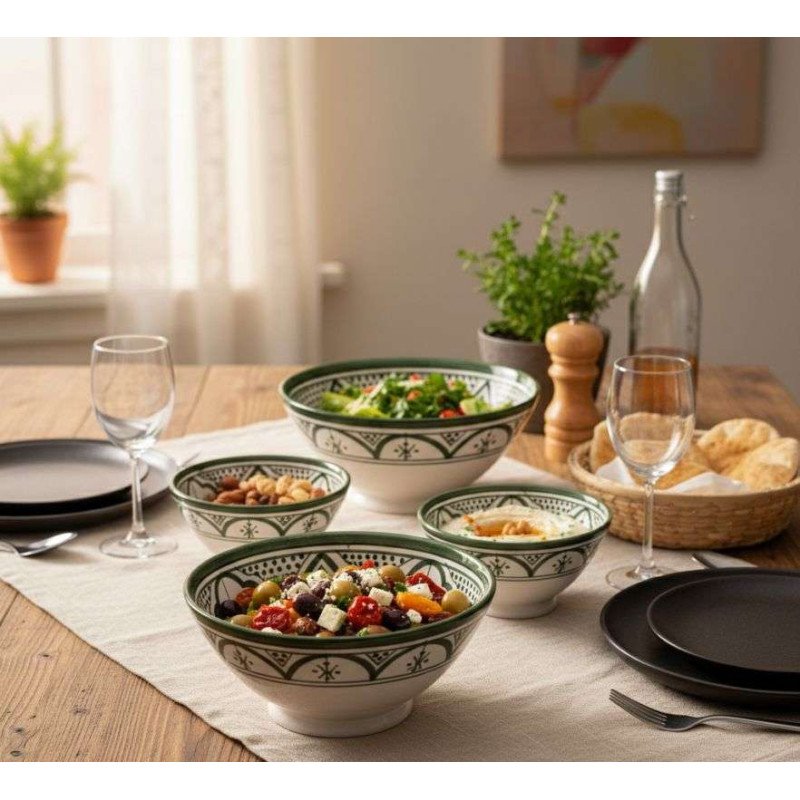 keramik skål 15,18,27cm