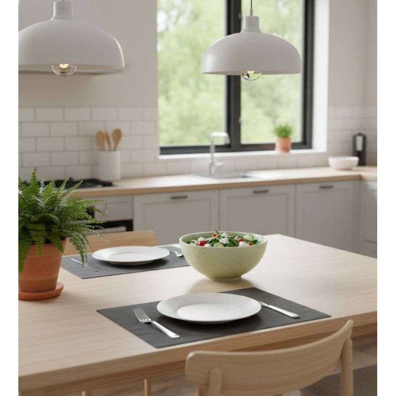 Keramikskål Pistage Grön 12-15-20-25cm