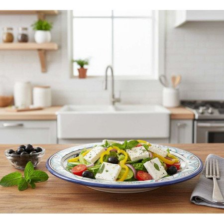 Keramik Fat bleu ciel Ø35,40cm