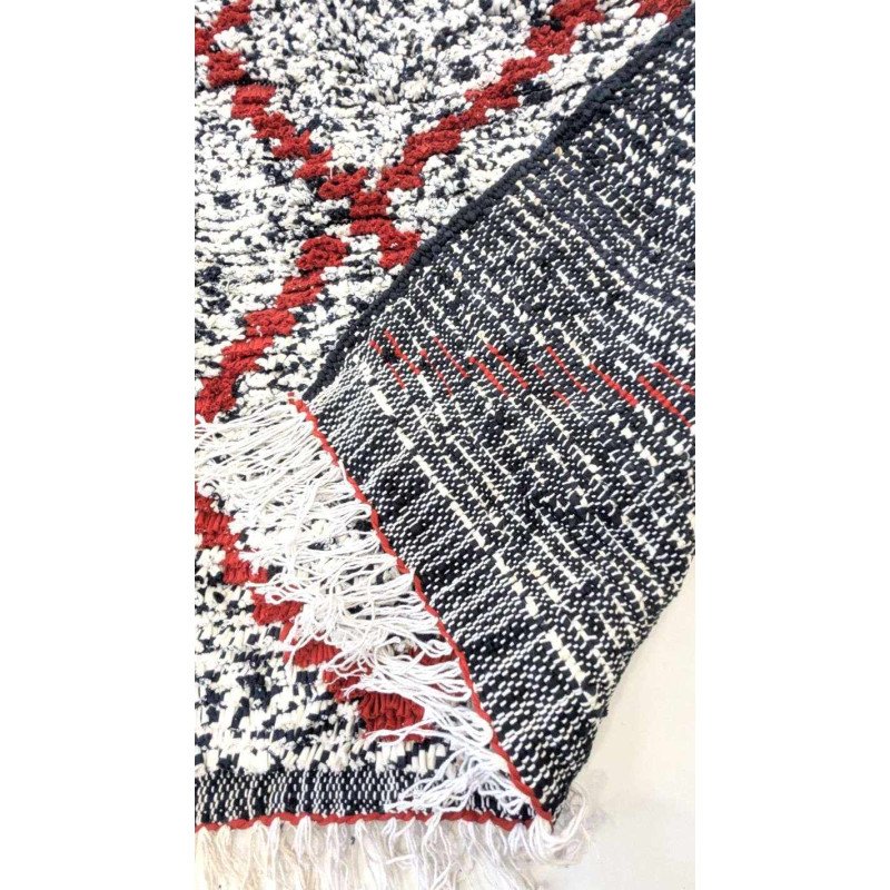 Boucherouite Matta – Handknuten i 100% Naturlig Textil