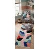 Boucherouite Matta – Handknuten i 100% Naturlig Textil