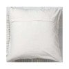 Kuddfodral 50x50 cm i återvunnen bomull | Dekorativa kuddfodral Beige/elfenben
