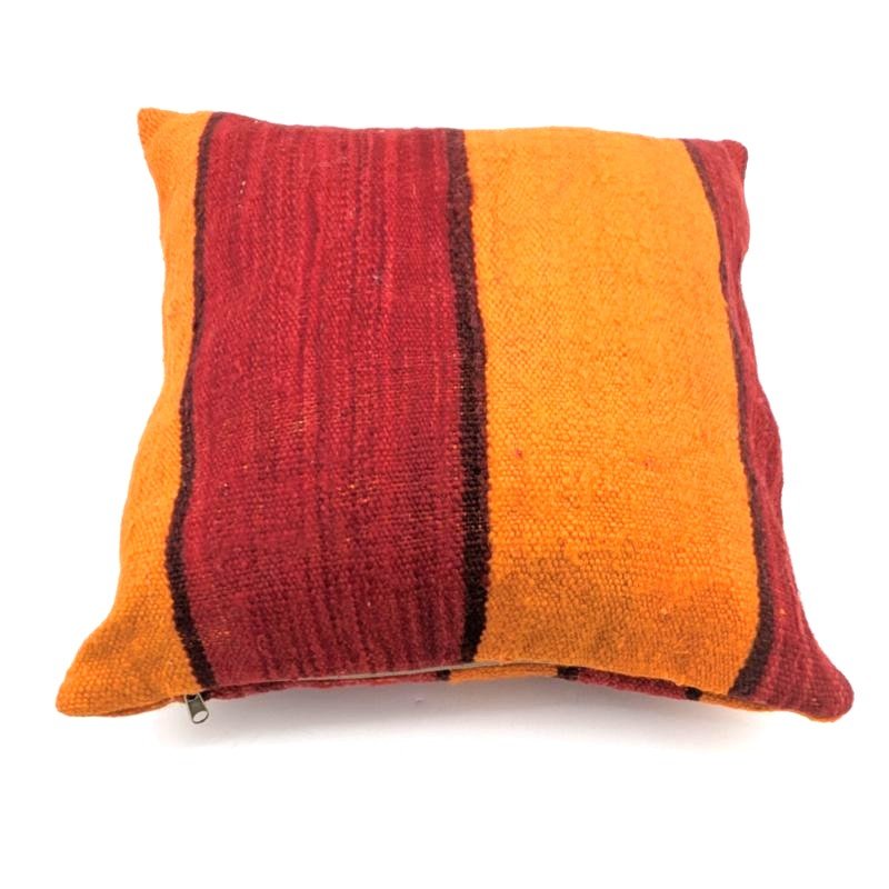 Ullkudde – Vintage Röd & Orange