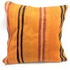 Ullkudde – Vintage Svart & Orange