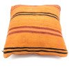 Ullkudde – Vintage Svart & Orange