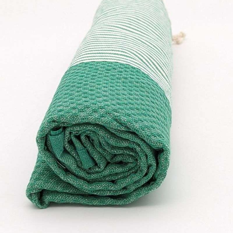 HAMAM HANDDUK -Niddabeille grön HAMAM HANDDUK -Niddabeille grön