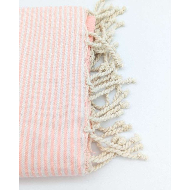 Hamam handduk -Ljusrosa