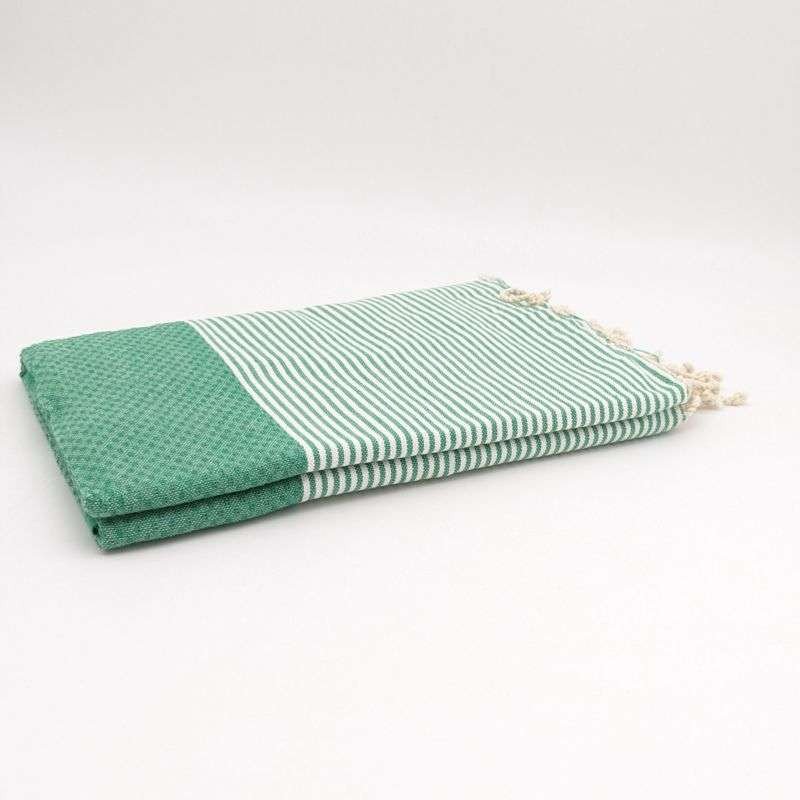 HAMAM HANDDUK -Niddabeille grön HAMAM HANDDUK -Niddabeille grön
