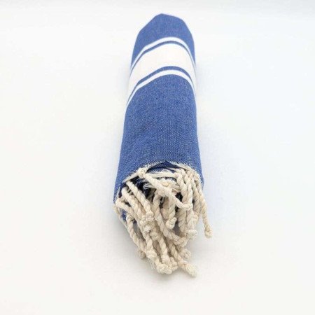 Hamamhandduk Blå Klassisk Hamamhandduk Blå Klassisk