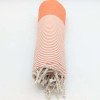 Hamamhandduk – Orange & Vit Klassisk Hamamhandduk – Orange & Vit Klassisk