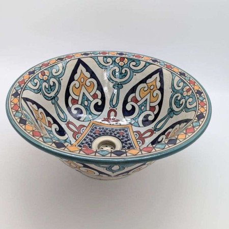 Marockanskt Handfat Periwinkle Marockanskt Handfat Periwinkle