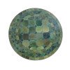 Mosaikbord 40cm -Olivgrön