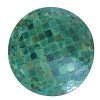 Mosaikbord 60cm -Mosaikbord -Olivgrön