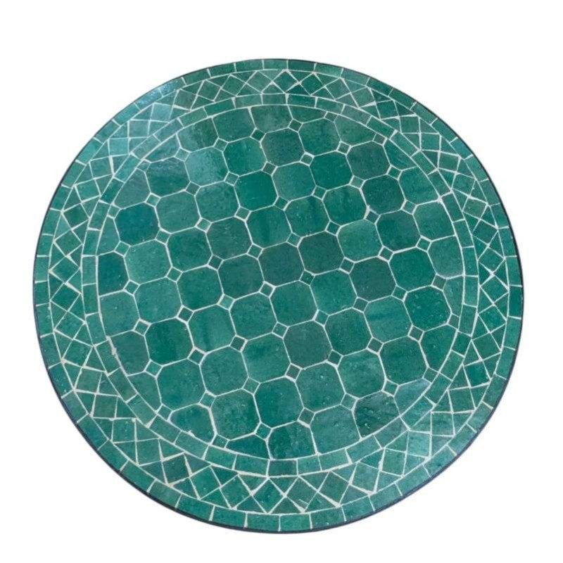 Mosaikbord 60cm -Grön
