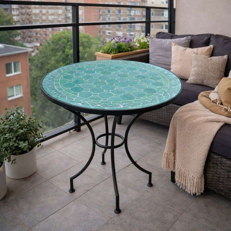 Mosaikbord 60cm -ljustturkos