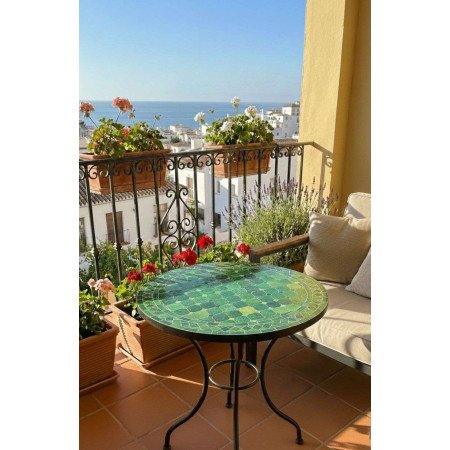 Mosaikbord 60cm -Mosaikbord -Tamagrout grön