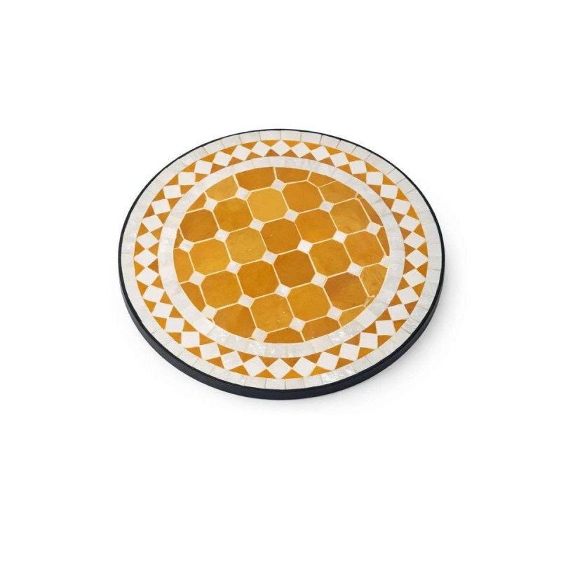 Mosaikbord 40cm -Honung