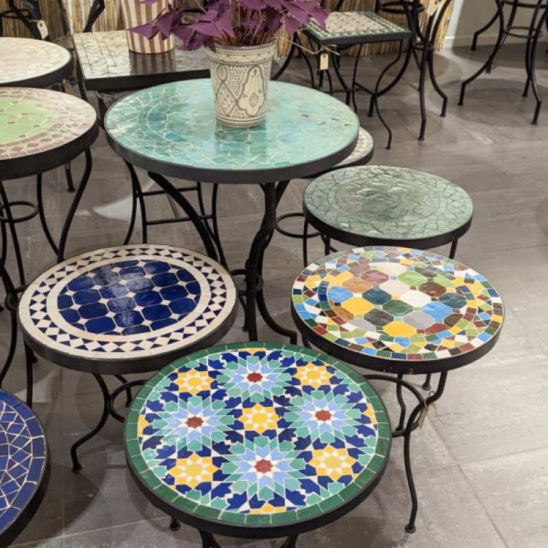 Mosaikbord ljustturkos 40,60cm Mosaikbord ljustturkos 40,60cm