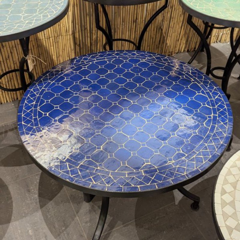 Mosaikbord blå 40,50,60,80,100cm Mosaikbord blå 40,50,60,80,100cm