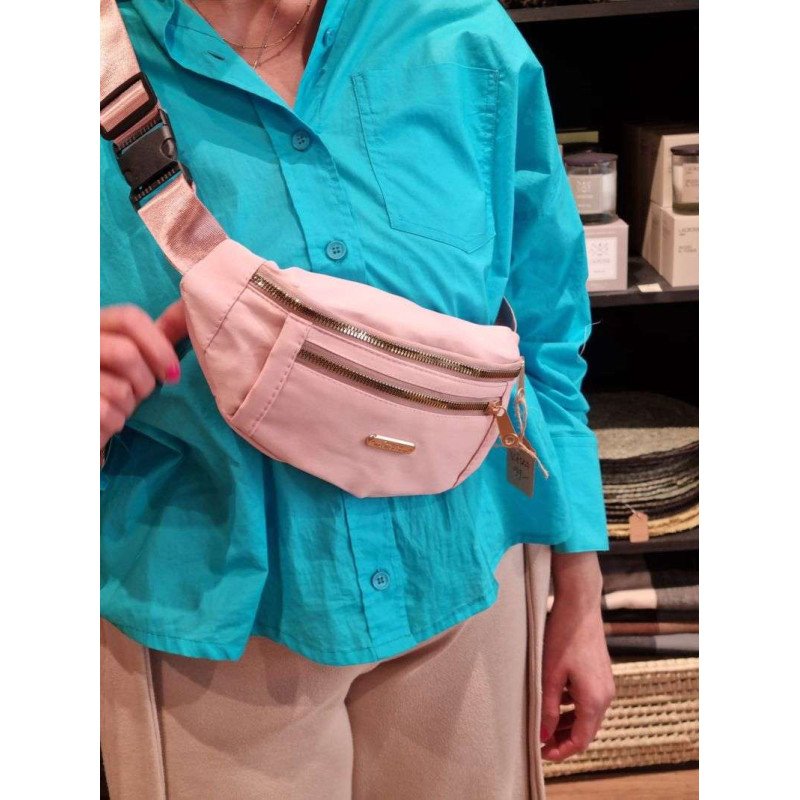 Axelremsväska - Rosa