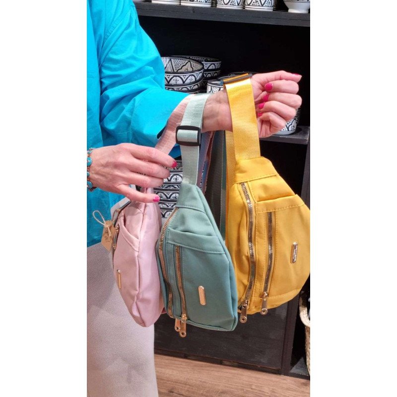 Axelremsväska -  Gul