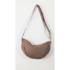 Halvmåneformad Axelremsväska - Brun