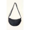 Halvmåneformad Axelremsväska - Svart