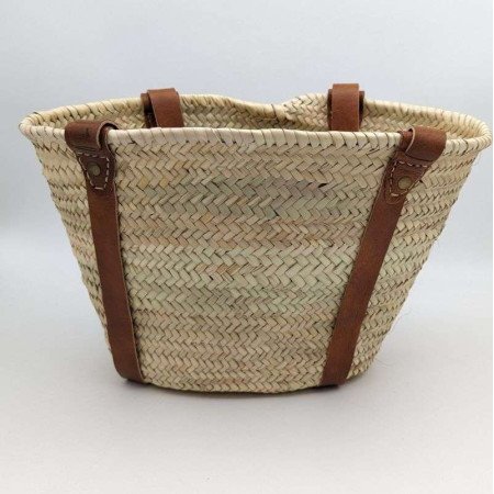 Strandväska -Mellan Brun