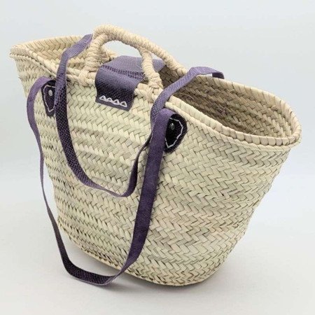 Strandväska Lila läder  Strandväska Lila läder