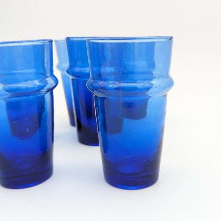 Glas Blå -9cm Glas Blå -9cm