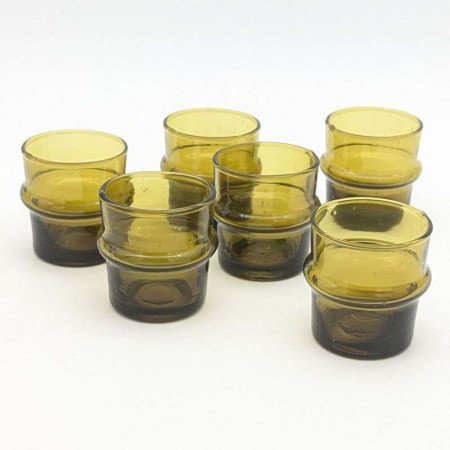 Glas brun Ø6cm Glas brun Ø6cm