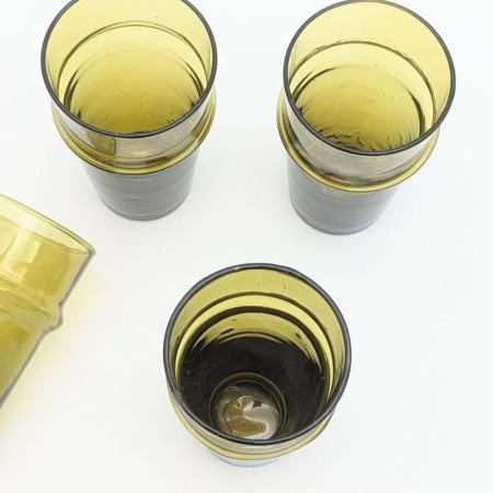 Glas brun -12cm Glas brun -12cm