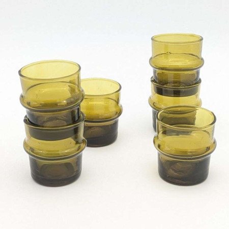 Glas brun Ø6cm Glas brun Ø6cm