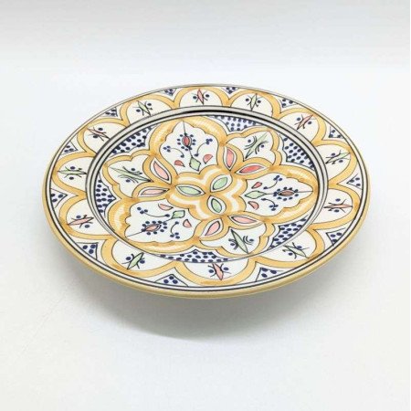 Keramik Gul Tallrik Ø27cm
