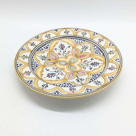 Keramik Gul Tallrik Ø27cm Keramik Gul Tallrik Ø27cm