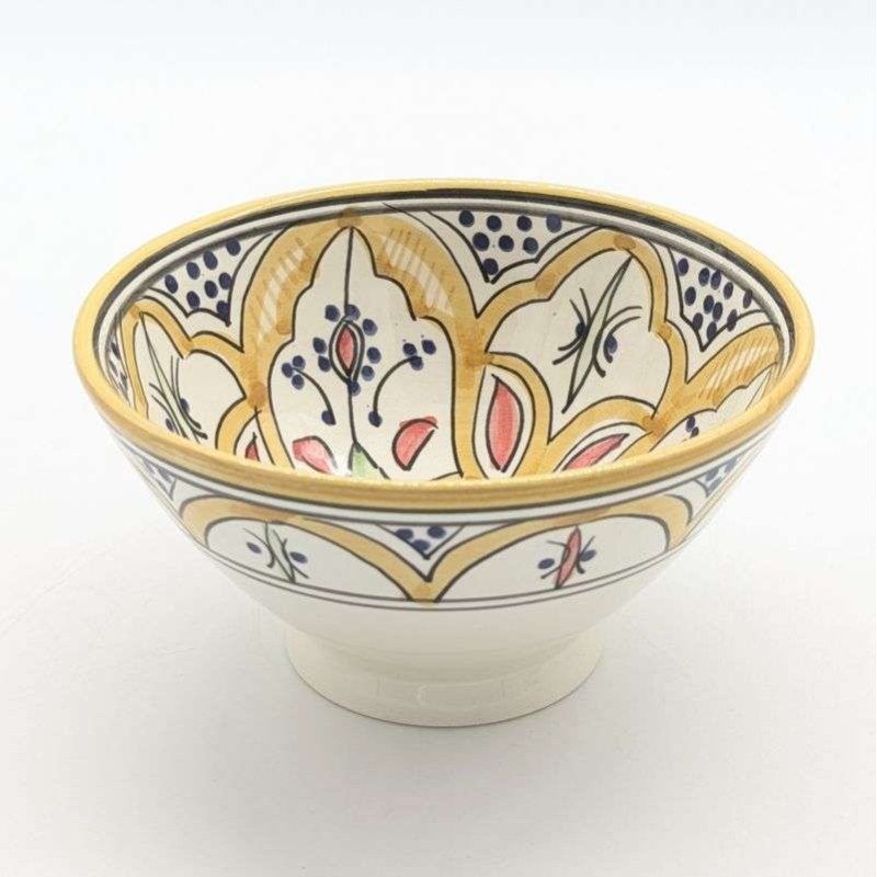 keramik Skål -Gul 10,15,18,27cm