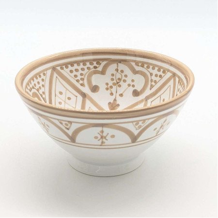 keramik Skål -Sand 10,15,18,27cm