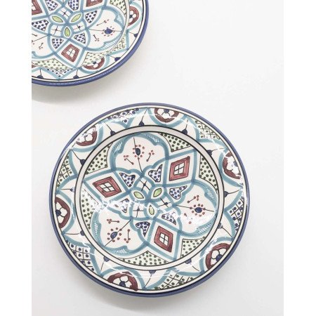 Keramik Tallrik -bleu ciel Ø27cm