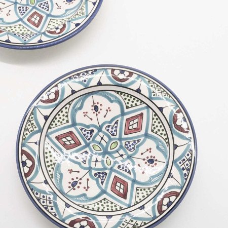 Keramik Tallrik -bleu ciel Ø27cm