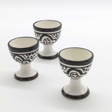 Äggkopp Klassisk -Svart