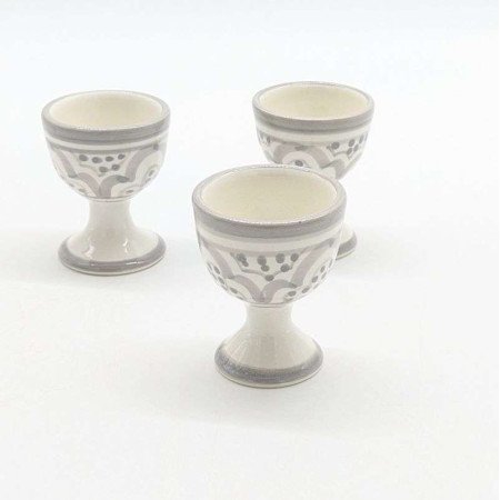 Äggkopp Klassisk-Grå