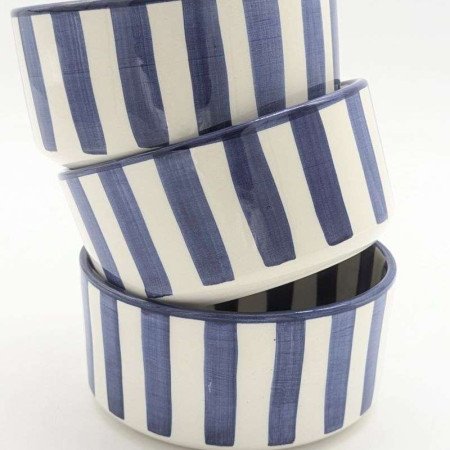 Rund djup skål Blå-Ø12,15,18,26cm Rund djup skål Blå-Ø12,15,18,26cm