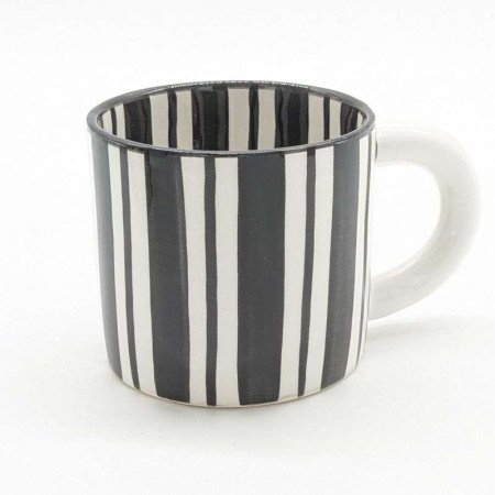 Mugg randig Blå -Lin