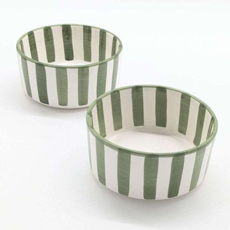 Rund djup skål Grön-Ø12,15,18,26cm Rund djup skål Grön-Ø12,15,18,26cm