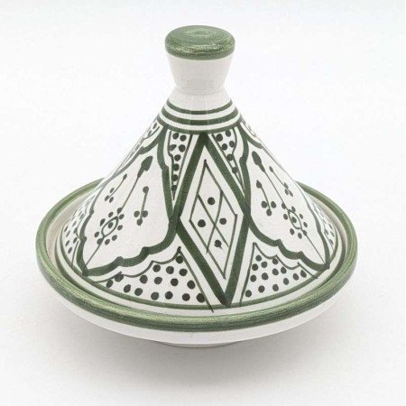 Mellan Tagine mönstrad -Grön