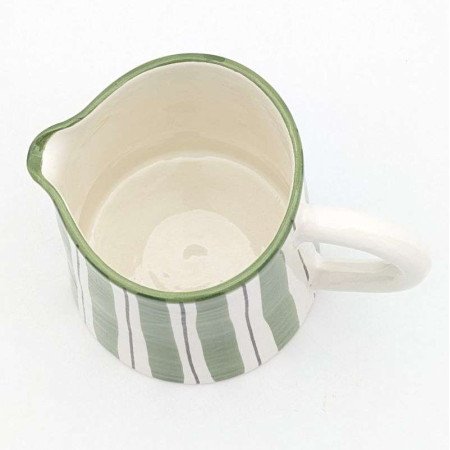 Kanna 12cm -Randig Grön lin