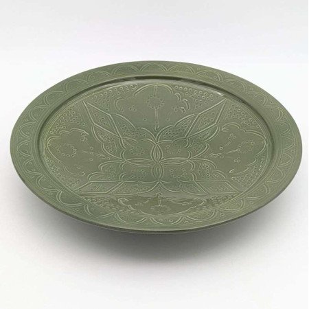 Keramik Fat - Grave Grön Ø 35cm