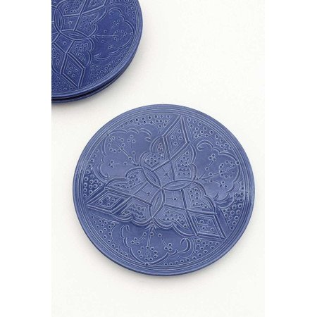 Assiett Ø21cm -Grave Blå